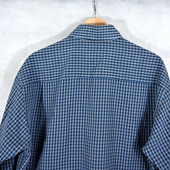 *Moved to @Foxtail90* BUGATCHI Checkered Button Down - Picture 7 of 8